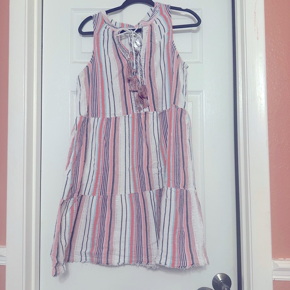 Tommy Bahama Mykonos Striped Coverup Dress
